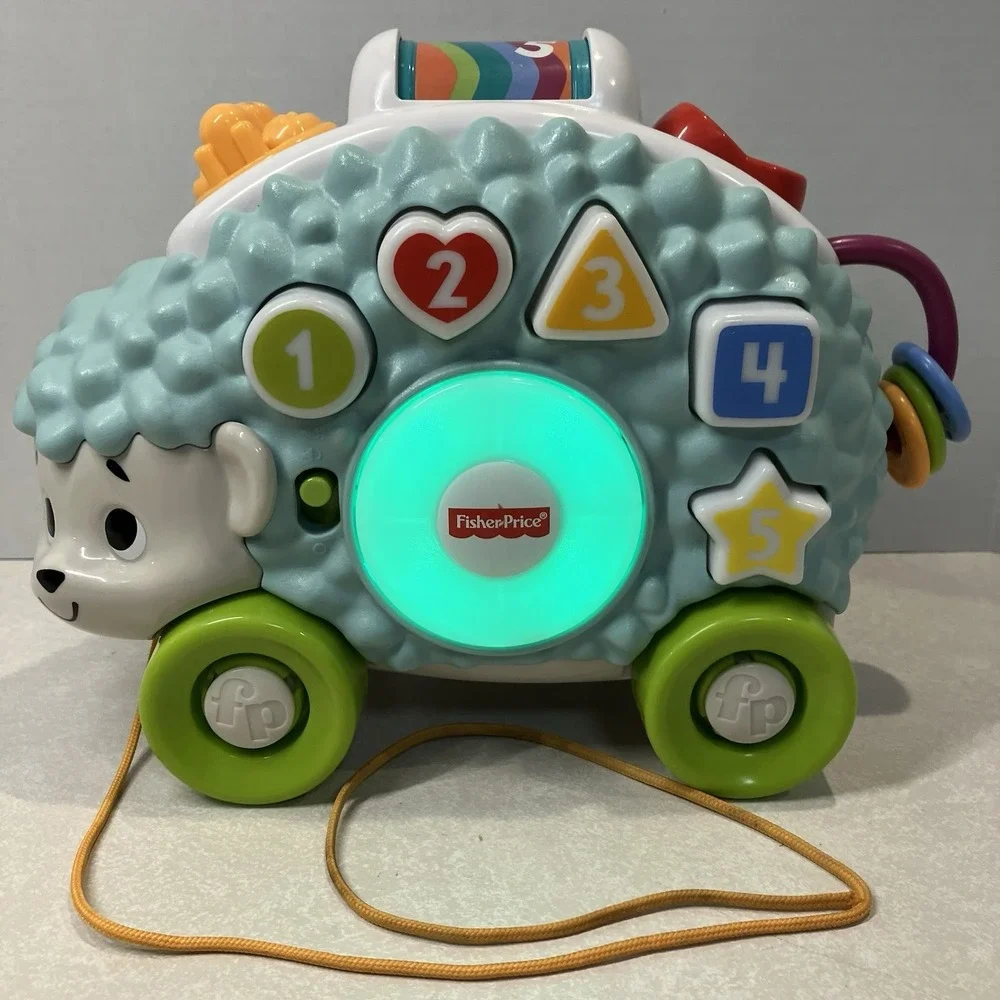 Fisher-Price Linkimals Lot 5 Sloth Hedgehog Beaver Whale Turtle Musical Toys